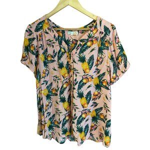 C & C California Hawaiian Shirt - Size L